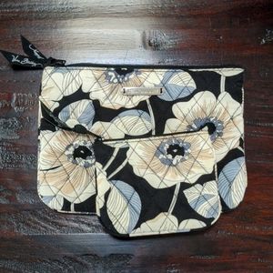 Vera Bradley Zipper Pouches Set of Two